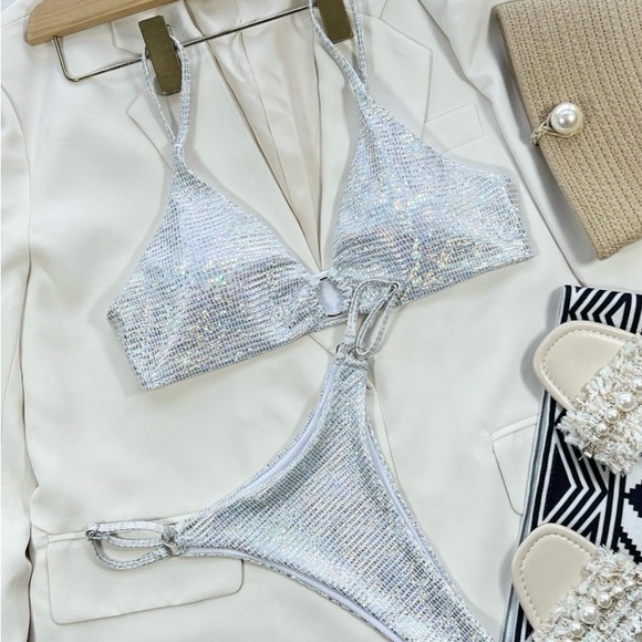 Simmer sparkle bikini. - Picture 2 of 3